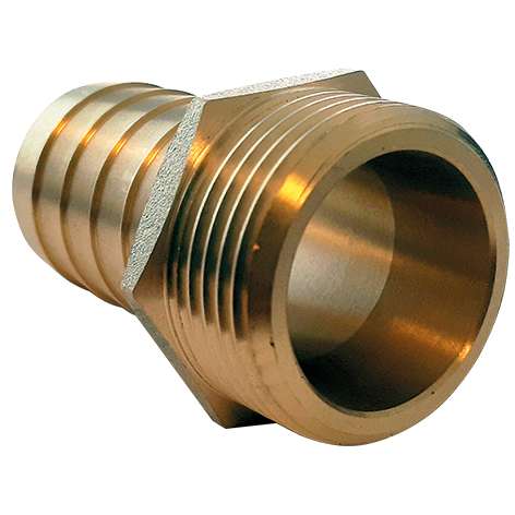 Schlauchstutzen M22x1,5 AG – Verzinkt, Für 13mm  Produktbild-Vorschau 3