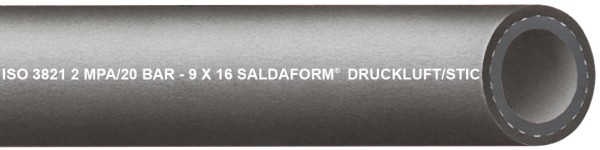 3262 Saldaform®/Schwarz Autogenschlauch