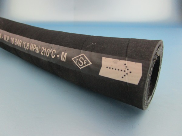 Hochdruck Dampfschlauch Geyser ISO 6134 2A mit Stahleinlagen 18 bar