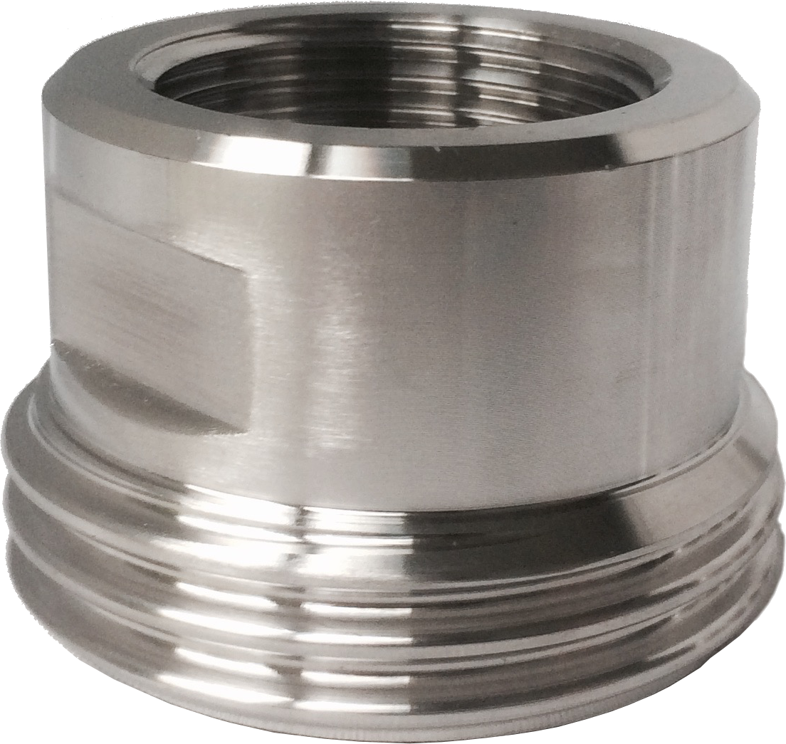Adapter Milchrohr Aussengewinde DIN11851 auf BSPP Zoll AG Adapter Milchrohr Aussengewinde DIN11851 auf BSPP Zoll AG
