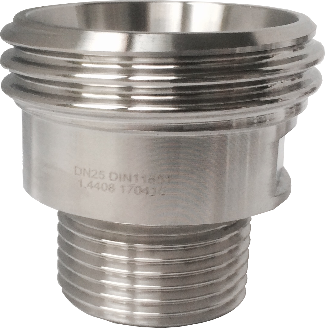Gerader Adapter - Stahl verchromt - Außengewinde G 1/4 - Innengewinde G 1/4 Gerader Adapter - Stahl verchromt - Außengewinde G 1/4 - Innengewinde G 1/4